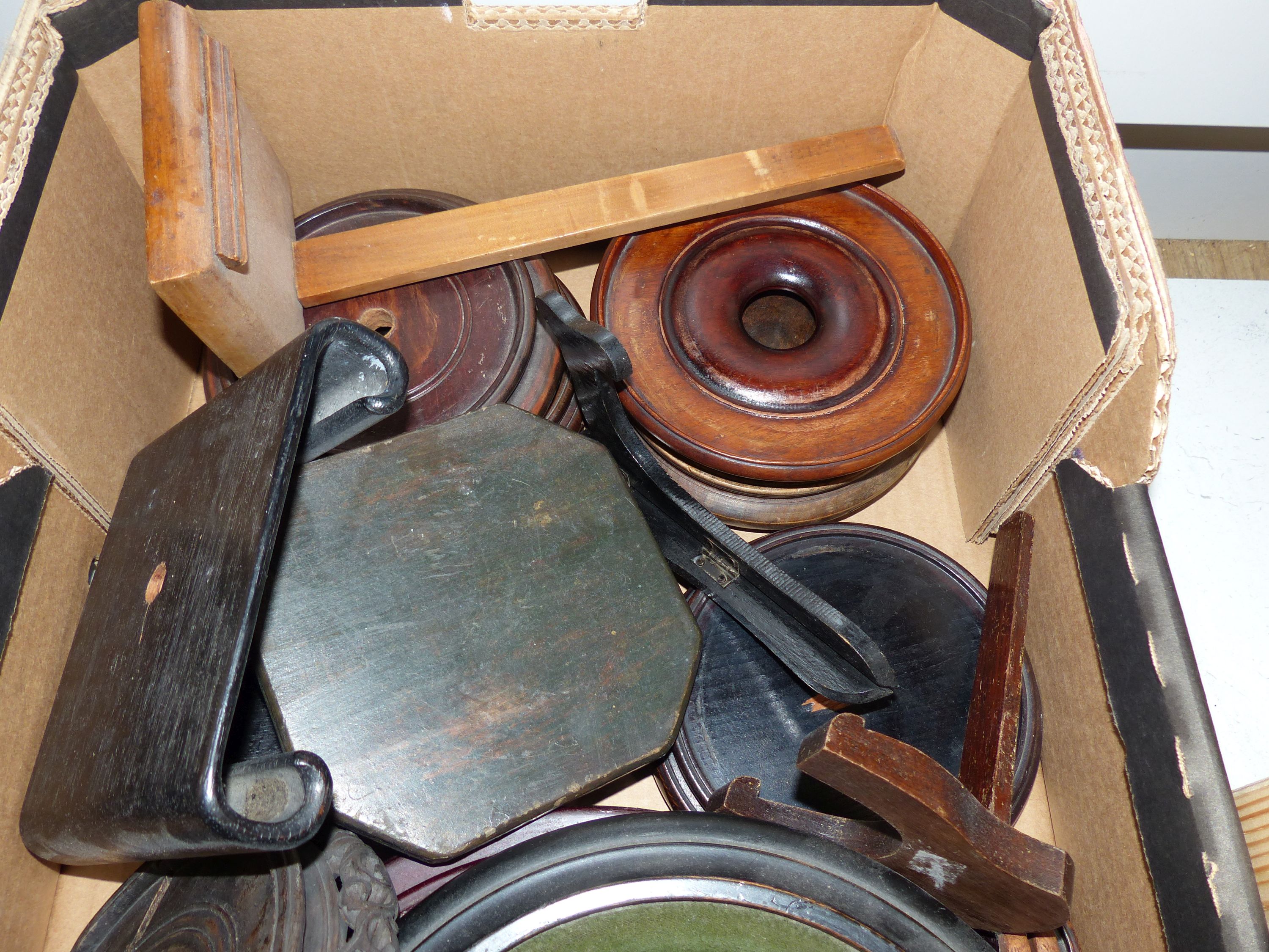 A group of Chinese and Oriental hardwood stands